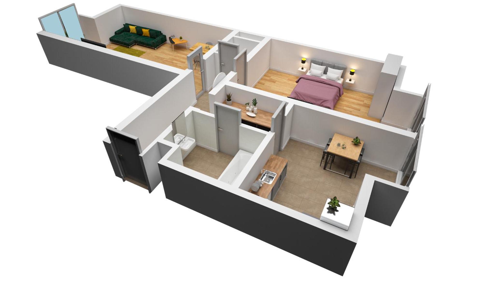 Chrisma Apartments デュッセルドルフ エクステリア 写真
